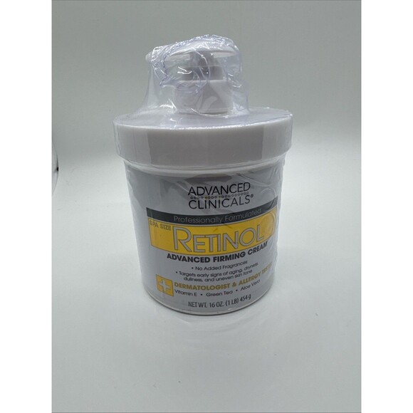 Advanced Clinicals Other - Advanced Clinicals - Retinol, Advanced Firming Cream, 16 oz (454 g)